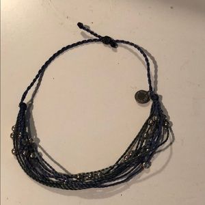Blue Pura Vida Bracelet With Beads